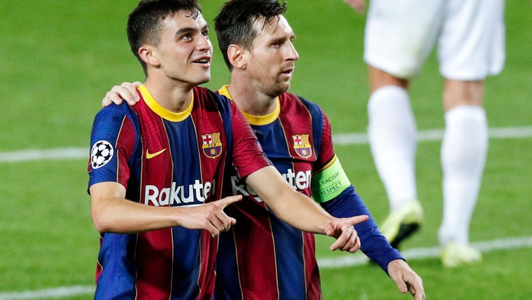 Pedri, het koningskind van Camp Nou laat zelfs Messi weer lachen