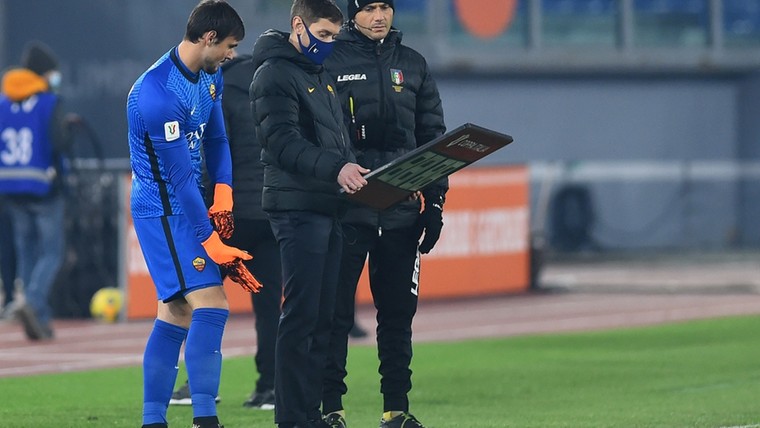 AS Roma blundert voor tweede keer dit seizoen: te veel wissels in bekerduel