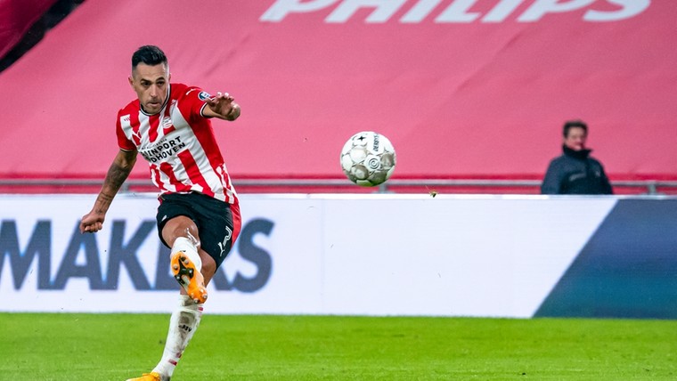 Zahavi helpt PSV over dode punt na vier benauwde minuten tegen RKC