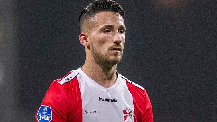 FC Emmen verwacht bliksemvertrek Avdijaj: 'Sympathie voor hem gekregen'