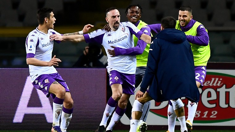Ribéry (37) steelt de show bij Fiorentina en denkt nog niet aan stoppen