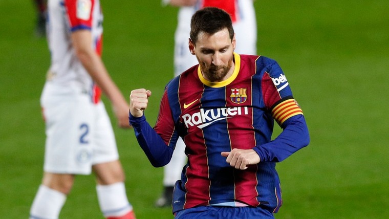 Ilaix en Messi maken Barcelona-zege op Alavés historisch