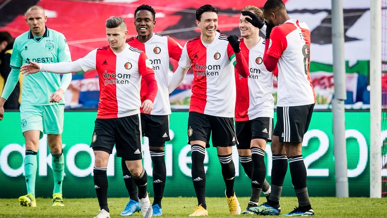 Meedogenloos Feyenoord bezorgt Petrovic dramatische rentree in De Kuip