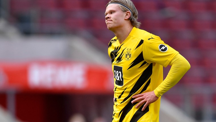 Twee goals Haaland kunnen Dortmund-middag niet redden 