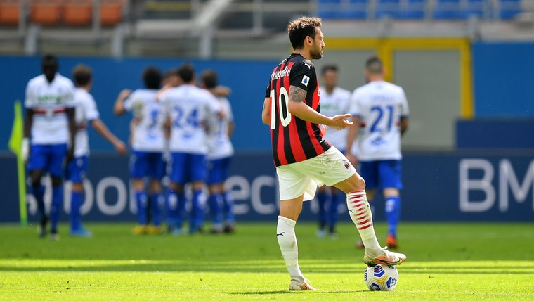 AC Milan legt met nieuwe struikelpartij rode loper uit voor aartsrivaal Inter