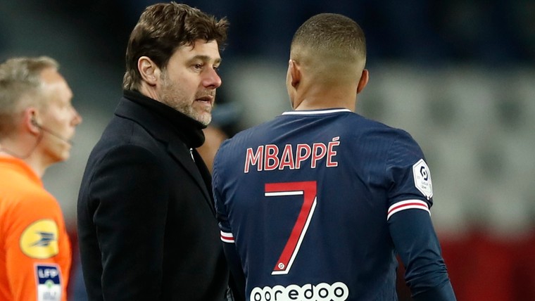 Pochettino kalm onder Mbappé-berichtgeving: 'Dit zijn we wel gewend'