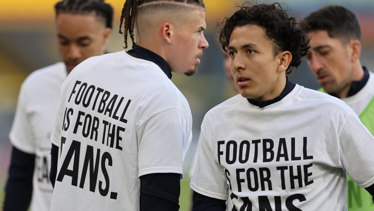 Leeds geeft met speciale shirts krachtig signaal af tegen Liverpool en Super League