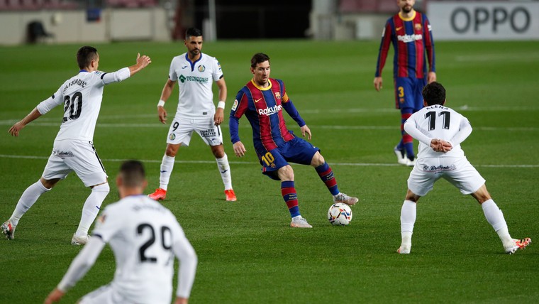 Opluchting bij Barça: Koeman neemt dankzij Messi wraak op Getafe