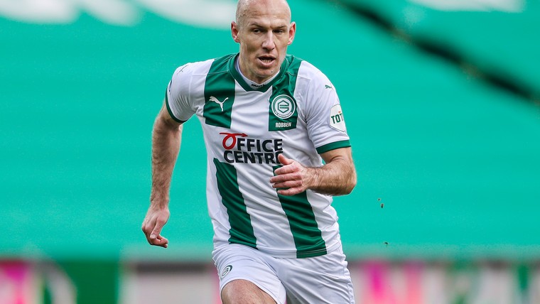 Robben blijft in Groningen en mist weerzien met oude club PSV