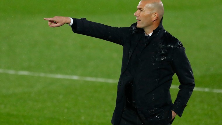 Zidane blijft kalm na nieuw puntenverlies: 'Denk niet dat de rest alles wint'