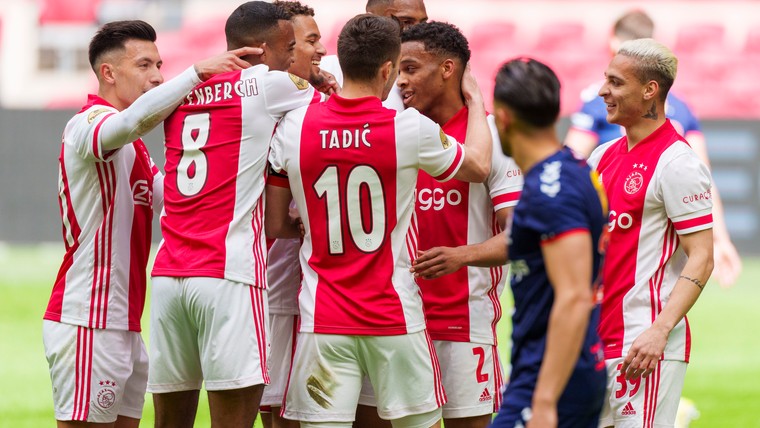 Ajax voor de 35ste keer kampioen van Nederland