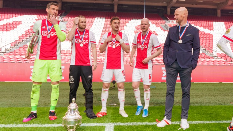 Ten Hag kiest hét moment van het Ajax-seizoen: 'Maakte indruk op tegenstanders'
