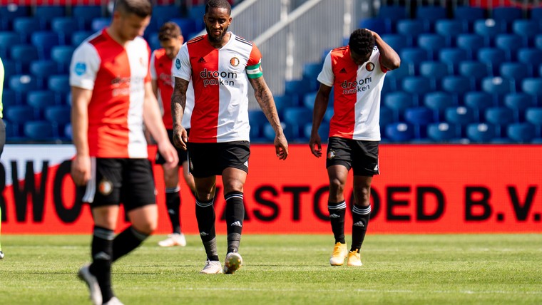 Clubiconen fileren Feyenoord: 'Kat en muis tegen Ajax, triest om te zien'