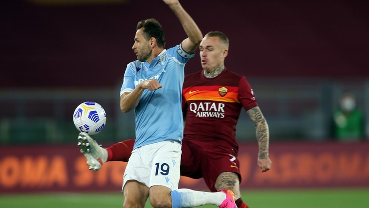 Lazio kan Champions League vergeten na nederlaag bij aartsrivaal Roma