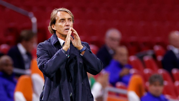 Italië wil nog tot en met het WK 2026 met Mancini op prijzenjacht