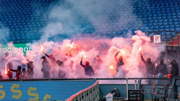 Feyenoord-fans die De Kuip binnendrongen hadden inderdaad een sleutel