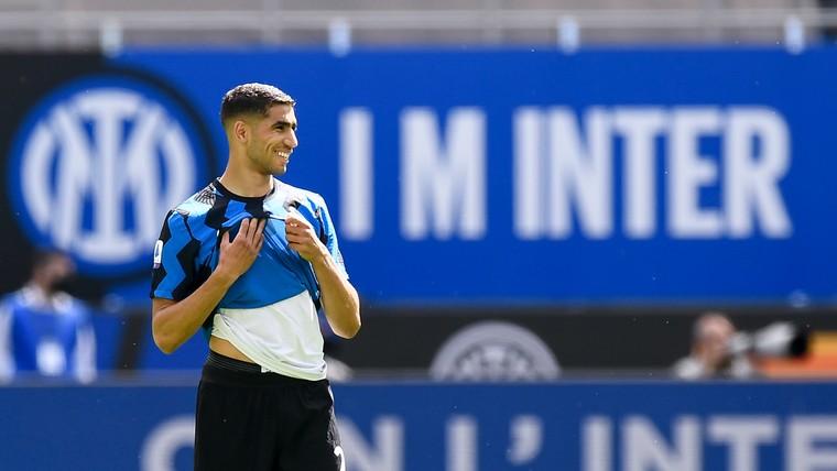 'Uittocht bij noodlijdend Inter start met toptransfer Hakimi'