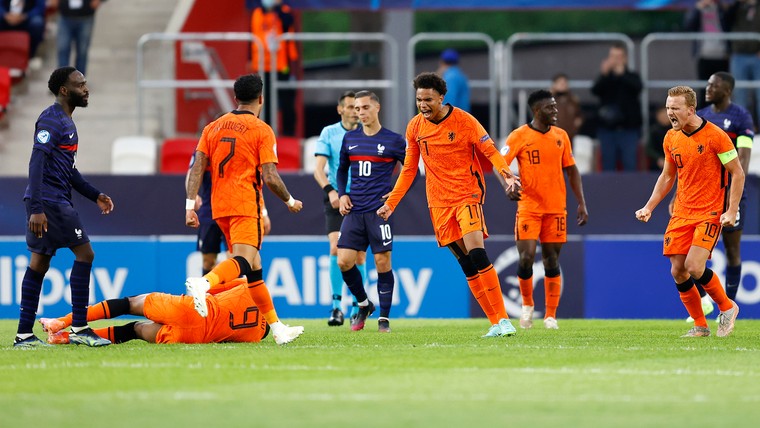 Jong Oranje stunt tegen Frankrijk: 'Onze EK-droom is nog springlevend'