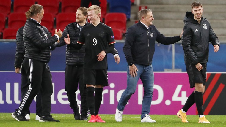 Duitsland vol vertrouwen naar pikante halve finale tegen Jong Oranje

