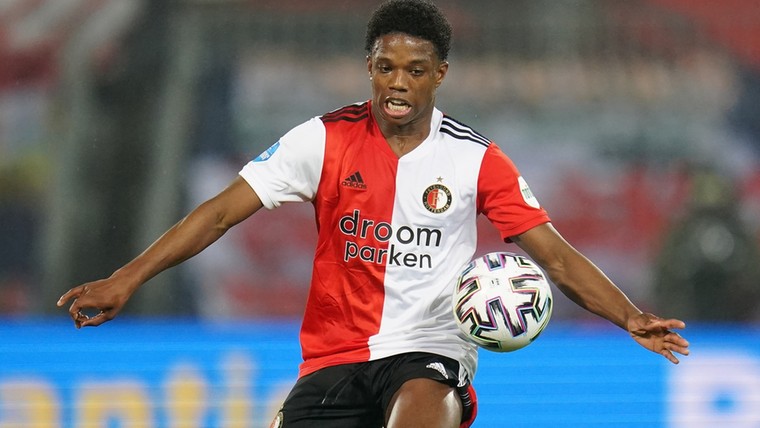 Feyenoord beloont Malacia: 'Hij heeft zich ontzettend goed ontwikkeld'