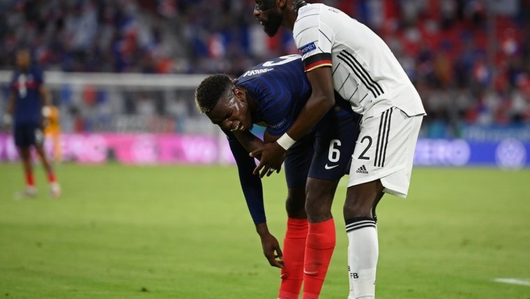 Rüdiger komt goed weg na 'knabbelactie' tegen Frankrijk