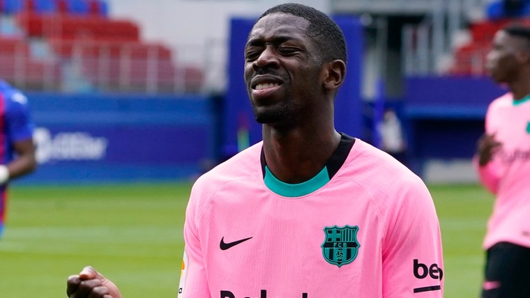 Barcelona bevestigt blessure Dembélé en zit met hoofdpijndossier