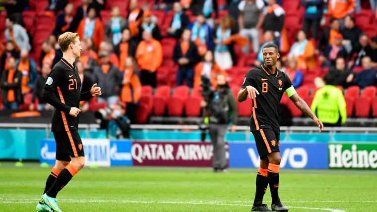Tussenrapport Oranje: De Jong en Wijnaldum blinken uit in groepsfase
