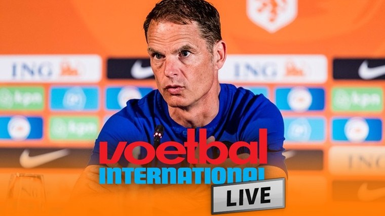 De Boer ziet progressie bij Oranje en gaat vraag over Berghuis uit de weg