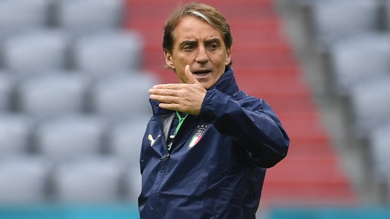 Mancini kruipt voor titanenstrijd met België in de underdogrol 