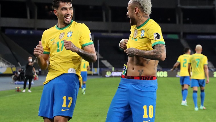 Bosz-pupil Paquetá schiet Brazilië naar Copa-finale na hoogstandje Neymar