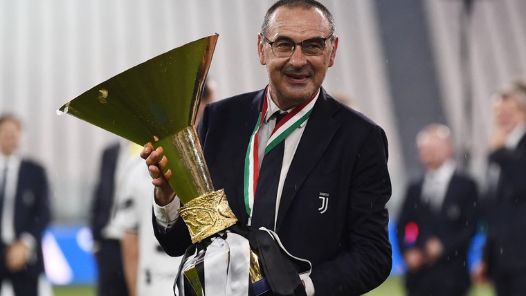Sarri voelde zich ondergewaardeerd bij Juventus: 'Vierden Scudetto niet eens'