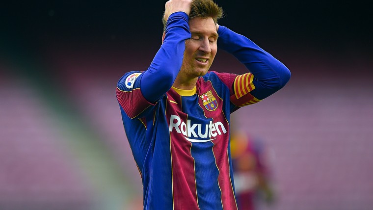 La Liga-baas zaait twijfel over Barcelona-toekomst Messi