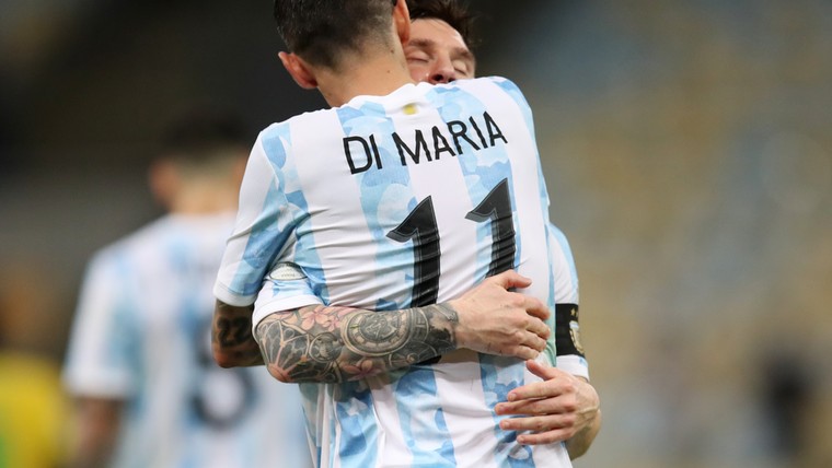 Messi zag glansrol Di María al aankomen: 'Dit wordt jouw finale'