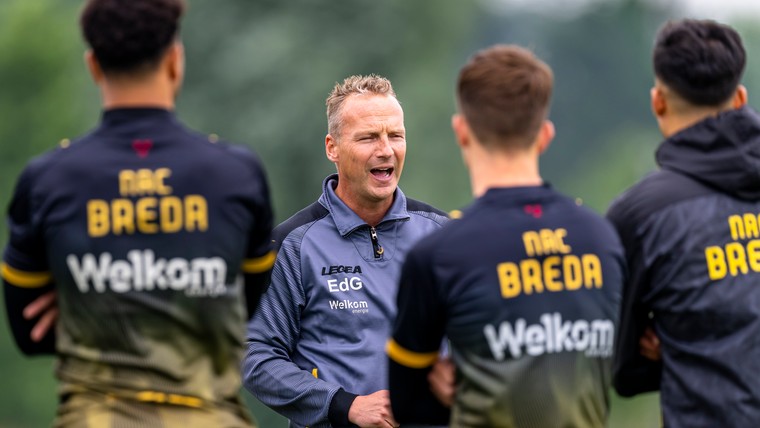 De Graaf niet bang voor NAC-druk: 'Ben wel wat gewend van ADO en Feyenoord'