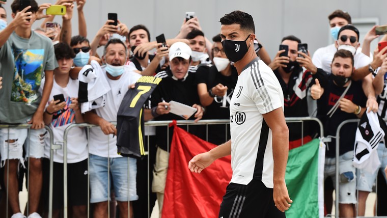 Ronaldo laat zich bij terugkeer niet uit over toekomst bij Juventus