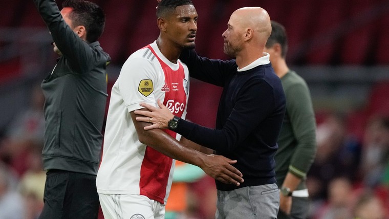Haller over gejuich Ajax-fans bij zijn wissel: 'Daar kun je niet op focussen'