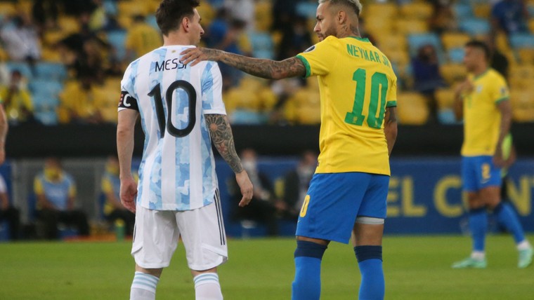 Neymar viert bijzondere hereniging met Messi al
