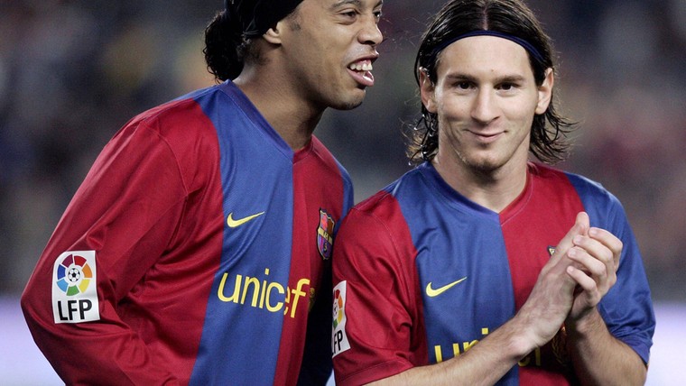 Ronaldinho wenst Messi 'veel momenten van vreugde' toe bij PSG