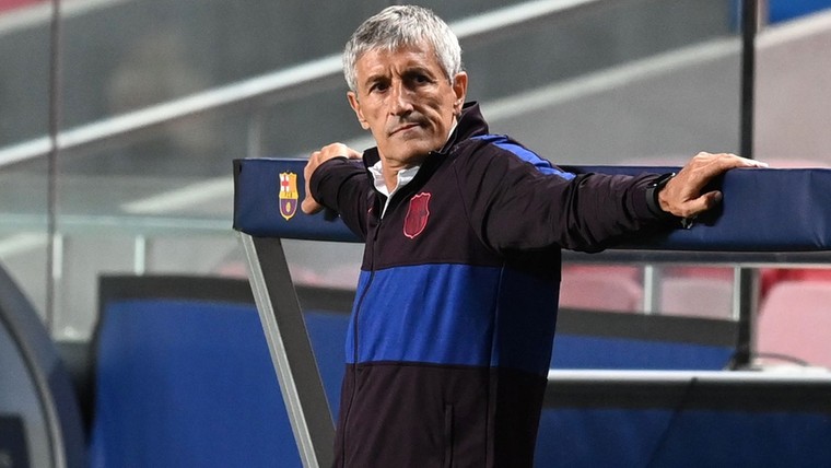 Setién is klaar als coach na ontslag bij Barça: 'Iedereen had daar gefaald'