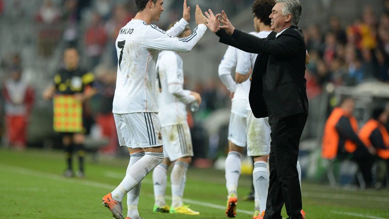 Ancelotti reageert op geruchten over Real Madrid-terugkeer Ronaldo