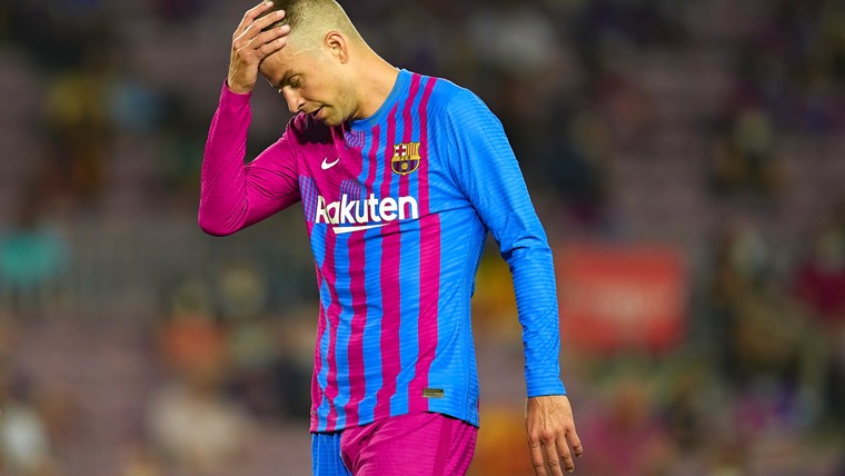 Meer blessurezorgen voor Koeman: Piqué valt uit bij Barcelona