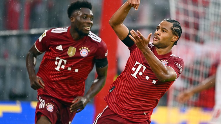 Gnabry redt Bayern na doelpuntenexplosie na rust 