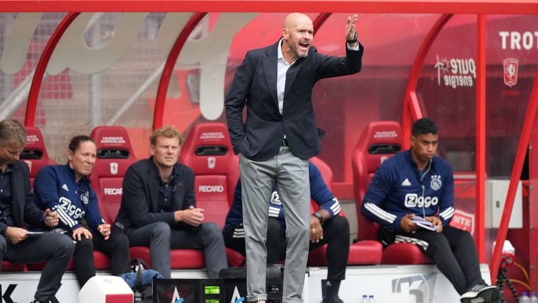 Ten Hag zoekt geen excuses: 'Een aantal spelers stond niet aan'