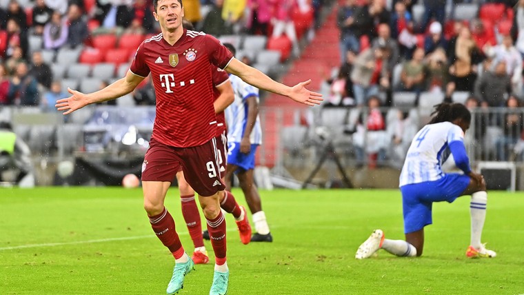 Lewandowski-show bij Bayern: indrukwekkende mijlpaal én hattrick