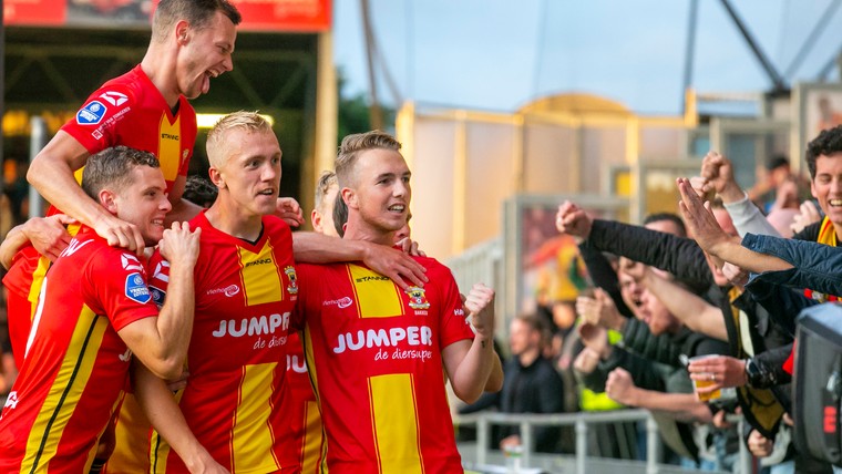 Feest in Deventer: Go Ahead Eagles boekt eerste Eredivisie-zege sinds 2017