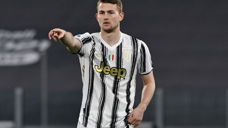 Nieuwe domper De Ligt: ook op de bank bij Juventus