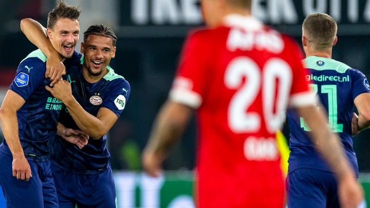 Foutloos PSV legt AZ over de knie dankzij superdoelpunten