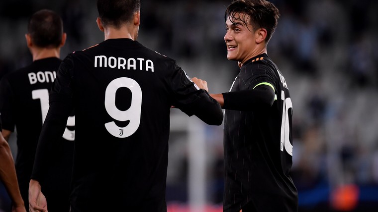 Dubbele klap: Juventus moet zowel Morata als Dybala missen