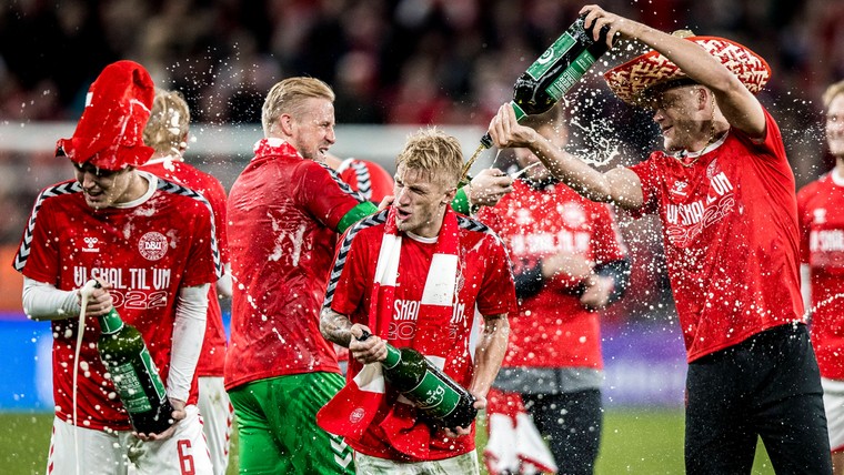 Denemarken vol trots na WK-kwalificatie: 'We dragen dit op aan Eriksen'