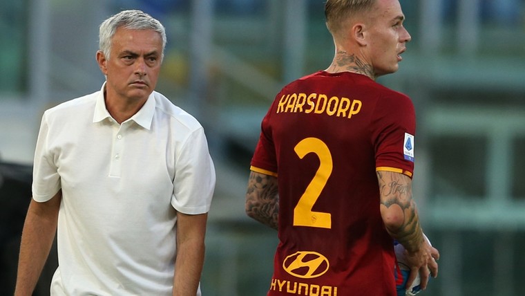 Juventus op zijn hoede: Karsdorp ook onder Mourinho een aanvallend wapen